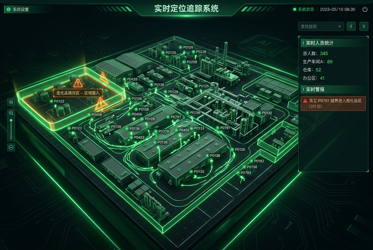 自动化产线智能安全防护